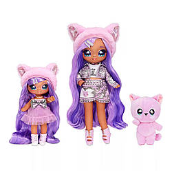 Ігровий набір з ляльками Na! Na! Na! Surprise – Сім'я Кітті Лаванди