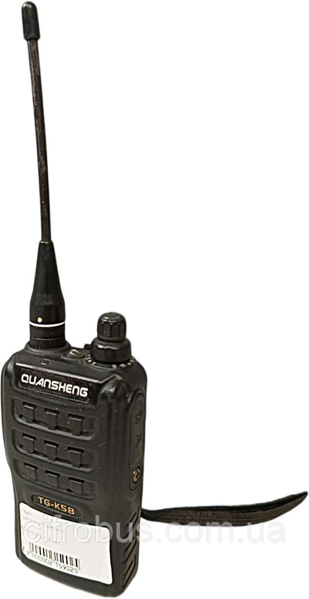 Рація переговорний пристрій Б/К Quansheng TG-K58 mini, фото 1