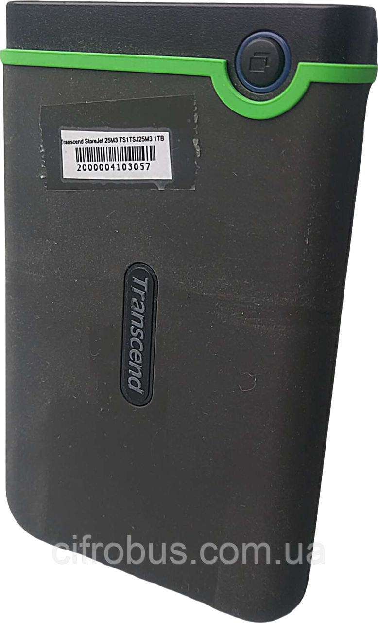 Жорсткий диск SSD мережевий накопичувач Б/У Transcend StoreJet 25M3 TS1TSJ25M3 1TB, фото 1