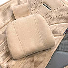 Накидка на задні сидіння Алькантара Maybach Додаткова вентиляція Бежеві 1 шт., фото 2