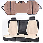 Накидка на задні сидіння Алькантара Maybach Додаткова вентиляція Бежеві 1 шт., фото 4