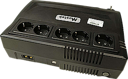 Джерело безперебійного живлення UPS Б/У Mustek PowerMust 600 Plus Line Interactive 625VA/375W