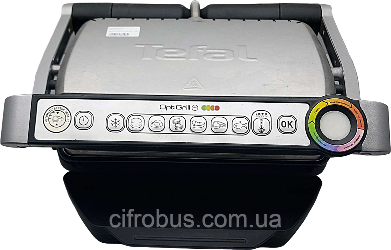Електричний гриль шашличниця Б/У Tefal Optigrill 8355 S1, фото 1