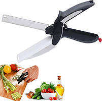 Універсальні кухонні ножиці Clever cutter, ніж-ножиці 3 в 1