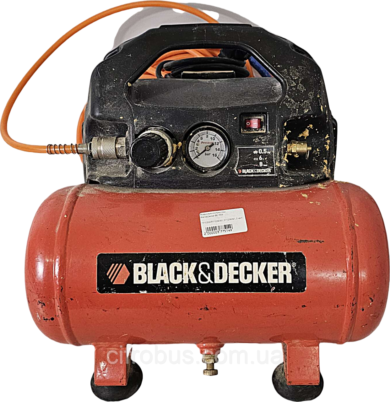 Повітряний компресор Б/У Black&Decker BD 55/6, фото 1