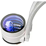 Кулер для ПК QUBE ZT-240 White OEM, фото 5