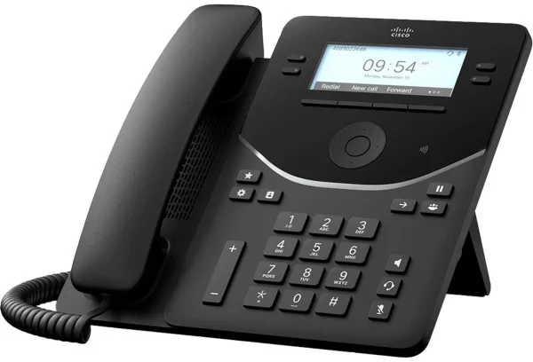 Cisco Desk Phone 9841, Carbon Black, фото 1