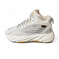 Adidas Yeezy Boost 700 V2 (безбренд) Beige Gray бежеві з сірим, хутро