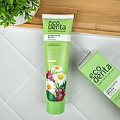 Зубна паста EcoDenta Green Sensitivity Relief з екстрактом ромашки та гвоздики (фтор 1131), 100 мл
