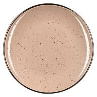 Тарелка Ardesto Emilia, 20см, кераміка, коричневий AR0819EBR lamp
