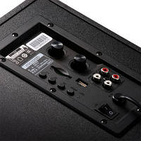 Акустична система 2.1 для якісного звуку в будинку з підтримкою USB і SD карт BROWN