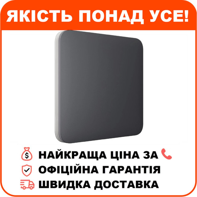 Вимикач Ajax LightSwitch прохідний Graphite, фото 1