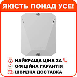 Бездротова централь із живленням від батареї Ajax Hub BP Jeweller White