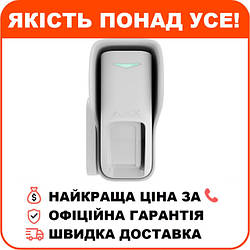 Бездротовий датчик руху «штора» Ajax Curtain Outdoor Jeweller White