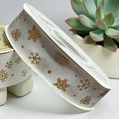 Атласна стрічка з малюнком 2.5 см (23 м) оптом