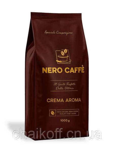 Кава в зернах Nero Caffe Crema Aroma 1000 г, фото 1