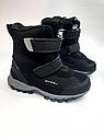 Зимові термо черевики для хлопчика American Club 87 SN black чорні р.30-34, фото 2