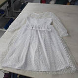 Сукня з сіткою в горошок, фото 4