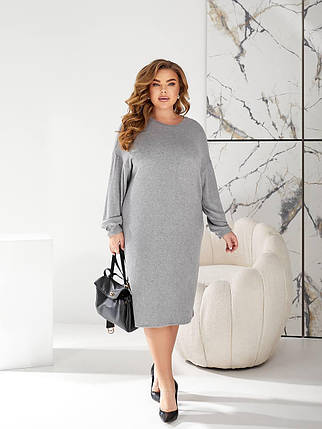 Ангорова жіноча сукня великого розміру батал Розміри: 50.52.54.56, фото 1