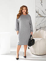 Ангорова жіноча сукня великого розміру батал Розміри: 50.52.54.56, фото 5