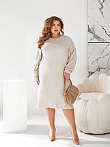 Ангорова жіноча сукня великого розміру батал Розміри: 50.52.54.56, фото 4