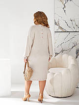 Ангорова жіноча сукня великого розміру батал Розміри: 50.52.54.56, фото 3