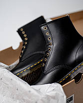 Черевики Dr. Martens Vegan 1460 Black Felix Rub Off 14045001 чорні, фото 3