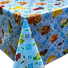 Скатертина клейончаста на стіл Декор з яскравим фруктовим принтом