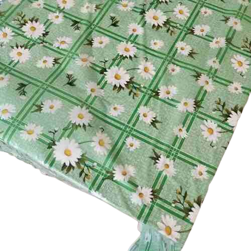 Клейонка столова без основи Тонка з квітковим малюнком