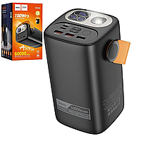 Повербанк Hoco DB160 Astrum 60000mAh 100W для ноутбуков, смартфонов Черный