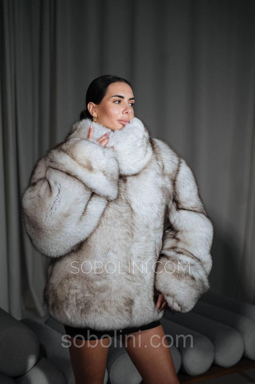 Светр з хутра песця цільний крій, повністю натуральна підкладка хутром песця👍🏻, фото 1