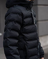 Чоловіча куртка CMP JACKET FIX HOOD FEEL WARM 35K3697-U901 Nero чорна зимова водонепроникна, фото 3