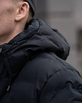 Чоловіча куртка CMP JACKET FIX HOOD FEEL WARM 35K3697-U901 Nero чорна зимова водонепроникна, фото 5