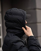 Чоловіча куртка CMP JACKET FIX HOOD FEEL WARM 35K3697-U901 Nero чорна зимова водонепроникна, фото 4