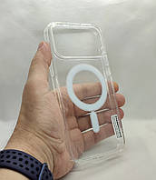 Прозорий TPU чохол, бампер для Apple iPhone 17 Pro Max MagSafe