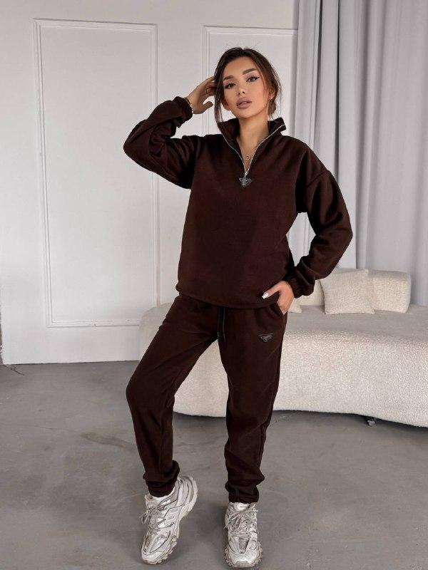 Жіночий спортивний костюм; Різні кольори ; Розміри: 42-44, 46-48, 50-52;, фото 1