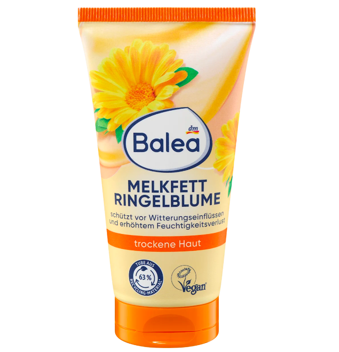 Зволожувальний крем для тіла та обличчя Balea Melkfett Ringelblume Календула, фото 1