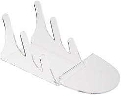 Підставка для 2-х тарілок та чашки Wissaider 130х210х100мм. акрил 2,7мм. (WiS-026)