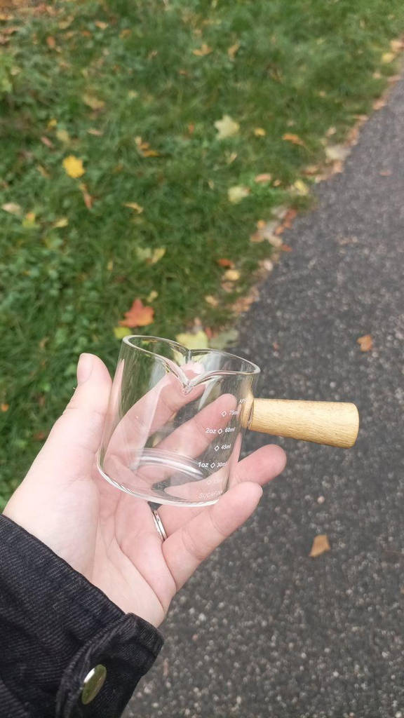 Молочник для кави еспресо 100 мл. Approx straight скляний із ручкою прозорий джаг Скло - фото покупців 1