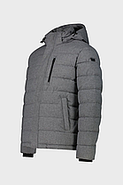 Чоловіча куртка CMP JACKET ZIP HOOD SORONA AURA FL 35K3767-U868 сіра зимова водонепроникна, фото 5