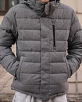 Чоловіча куртка CMP JACKET ZIP HOOD SORONA AURA FL 35K3767-U868 сіра зимова водонепроникна, фото 2