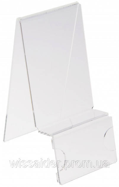 Підставка Wissaider для мобільного телефону з цінником 60х40мм. акрил 1,8мм. (WiS-029), фото 1