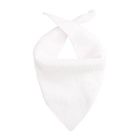 Бандана шарф теплий дитячий від 6 місяців універсального розміру Чойсі one size Talvi білий