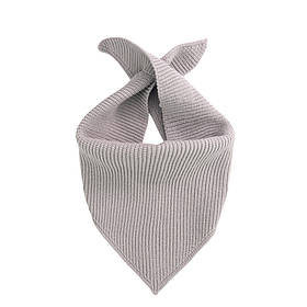 Бандана шарф теплий дитячий від 6 місяців універсального розміру Чойсі one size Talvi світло-сірий