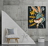 Картина за номерами Бакс Банні 40*50 см, набір з пензликами і фарбами, складність 3/5, бізнес тематика LW1990, фото 6