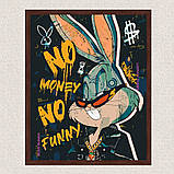 Картина за номерами Бакс Банні 40*50 см, набір з пензликами і фарбами, складність 3/5, бізнес тематика LW1990, фото 10