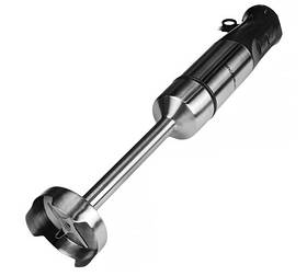 Блендерний набір Grunhelm EBS-1102SS 1000 Вт чаша 500 мл 2 швидкості з насадкою вінчиком та мірним стаканом