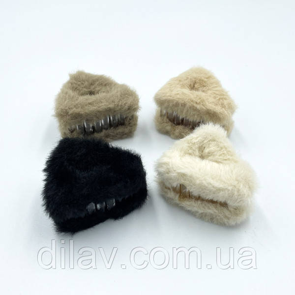 Шпилька краб, паковання 4 шт., 5 см, фото 1