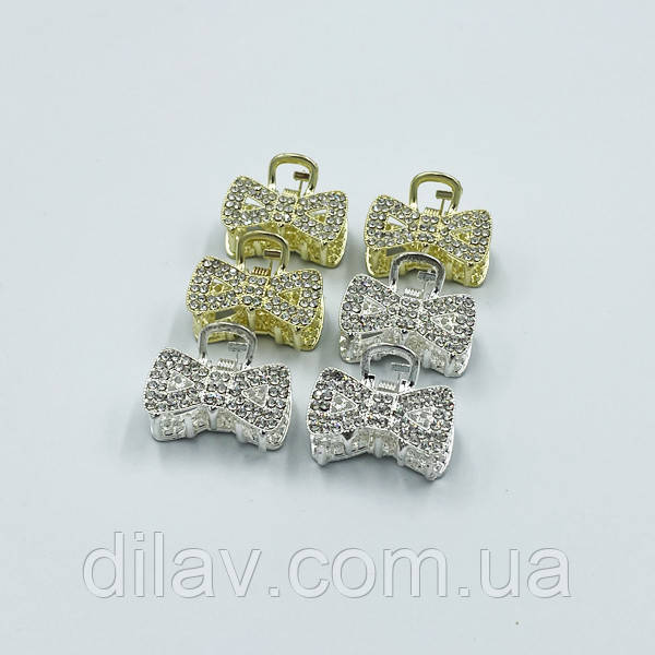 Шпилька краб, метал паковання 6 шт., 2.5 см, фото 1