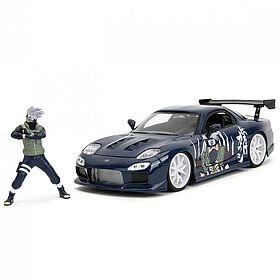Машинка металева Jada Наруто Мазда RX-7 з фiгyркою Какаши